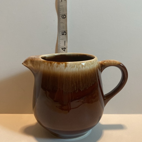 McCoy Brown Drip Glaze Creamer 7020 Vintage USA Pottery - Picture 9 of 11